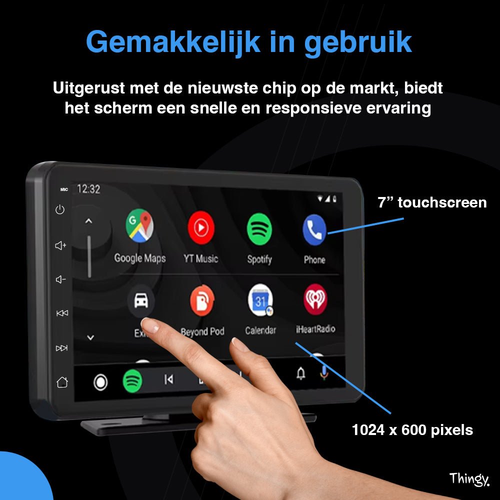 Thingy® Carplay Scherm 7 inch - Thingy