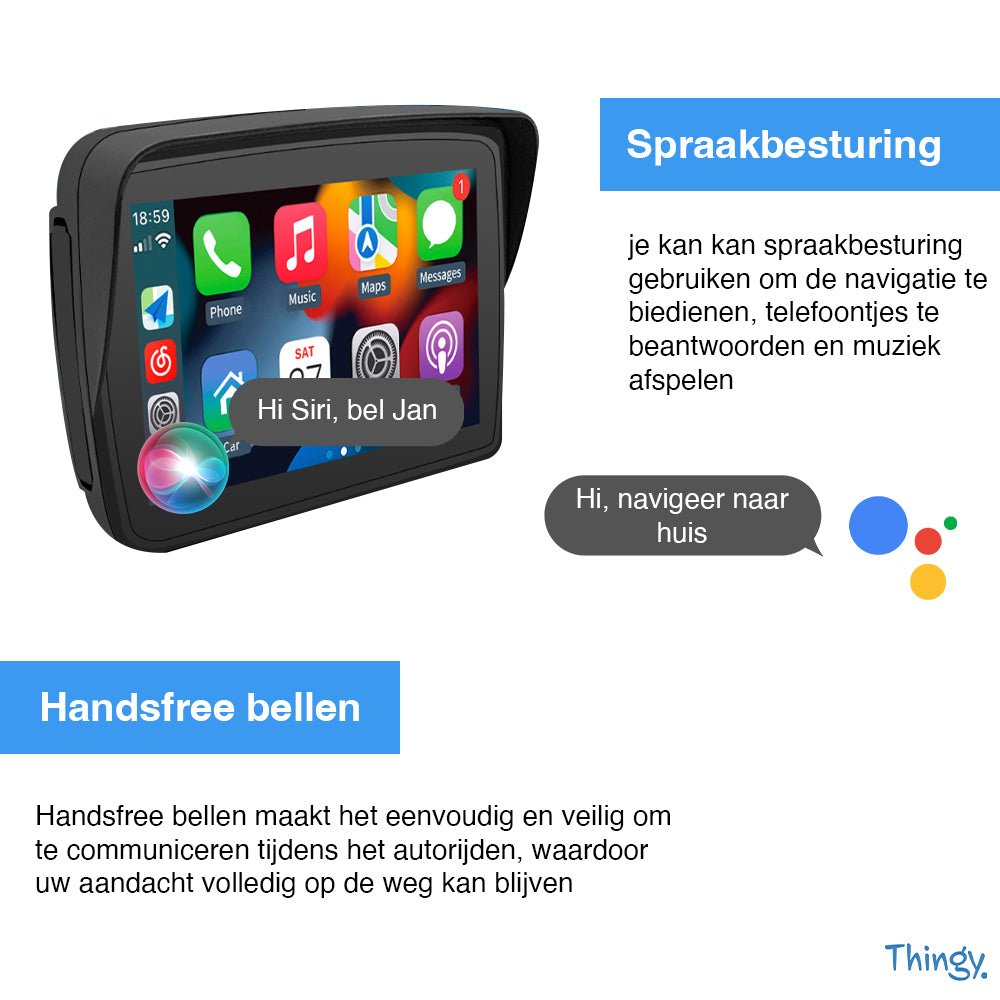 Thingy® Navigatiesysteem Motor - Thingy