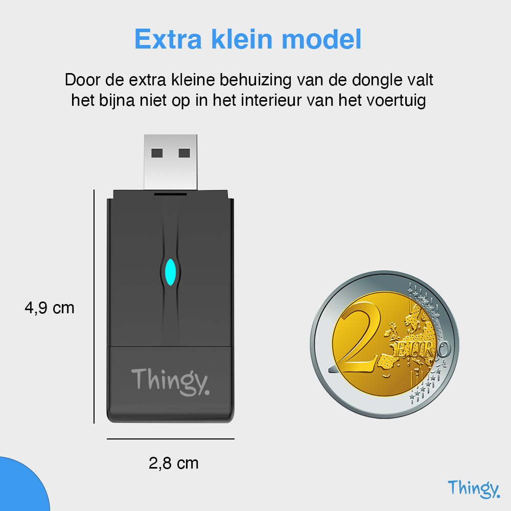 Thingy® 2 - in - 1 CarPlay Dongle USB - A & USB - C - Thingy