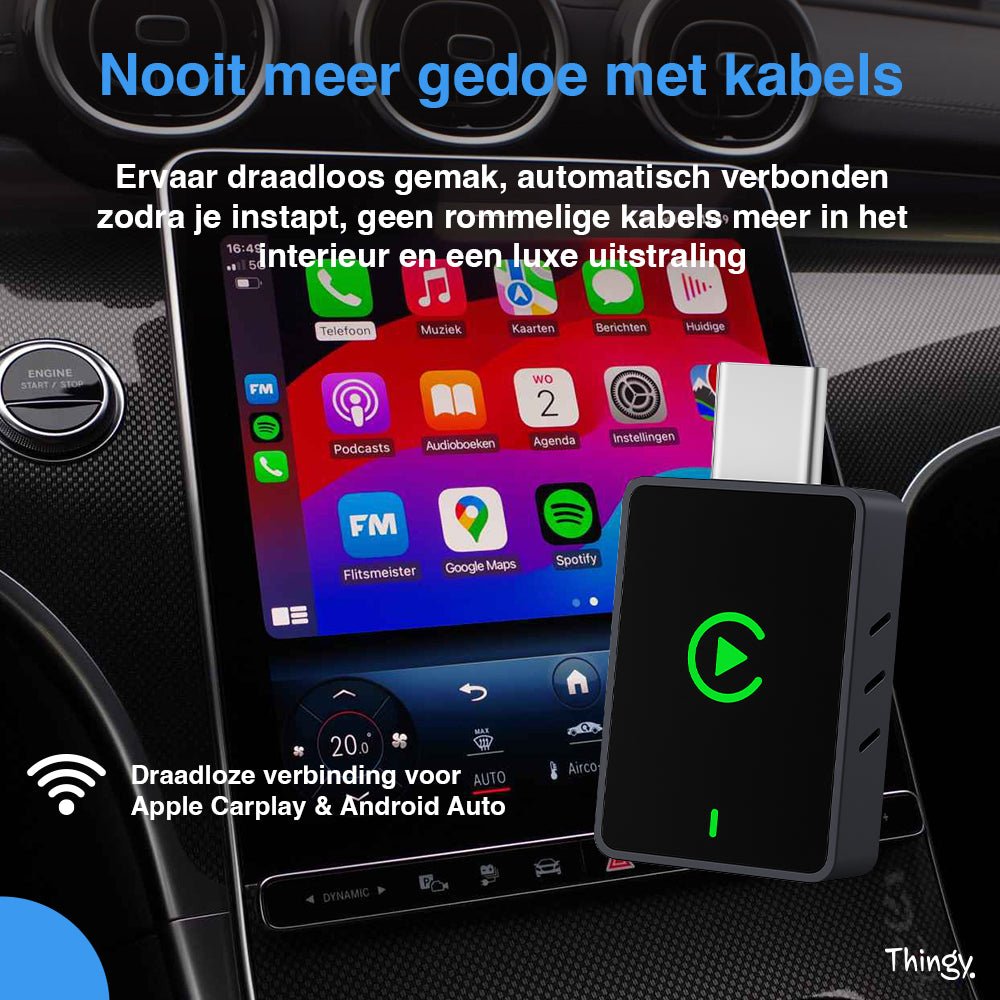 Thingy® USB - C 2 - in - 1 CarPlay Dongle - Thingy
