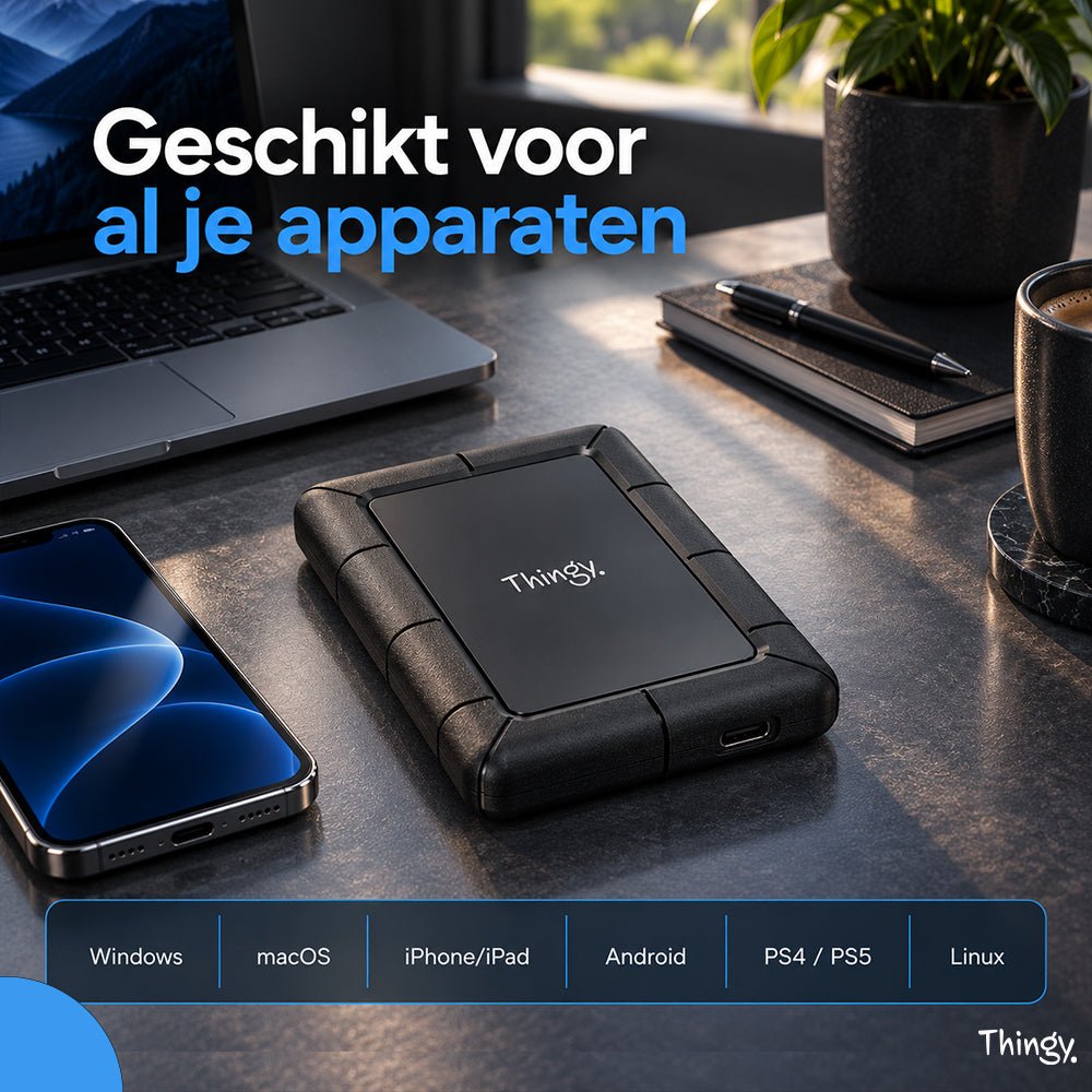 Thingy® Externe Harde Schijf 500 GB | USB-C - Thingy