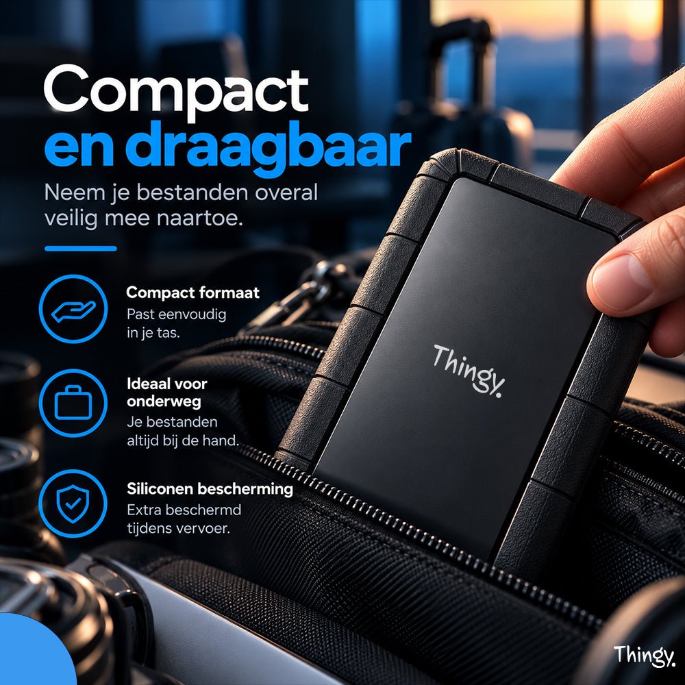 Thingy® Externe Harde Schijf 500 GB | USB-C - Thingy