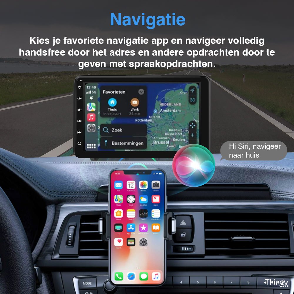 Thingy® Carplay Scherm 7 inch - Thingy