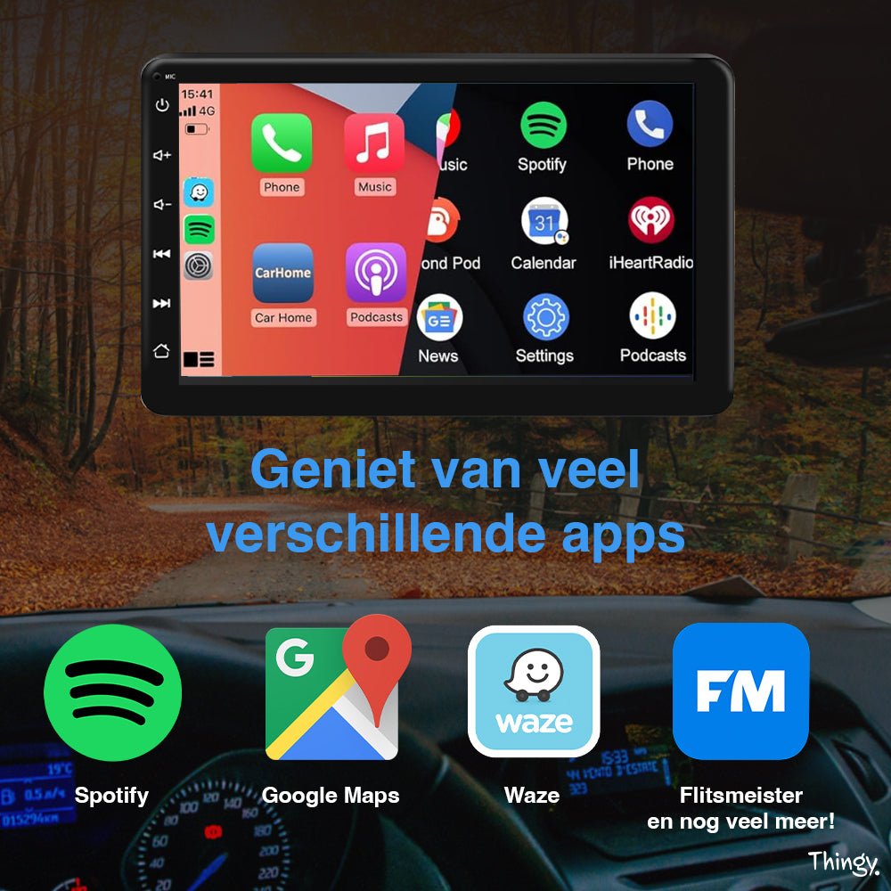 Thingy® Carplay Scherm 7 inch - Thingy