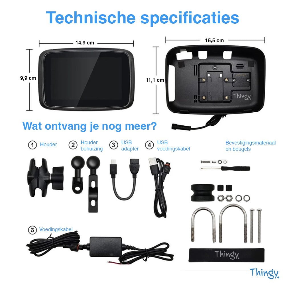 Thingy® Navigatiesysteem Motor - Thingy