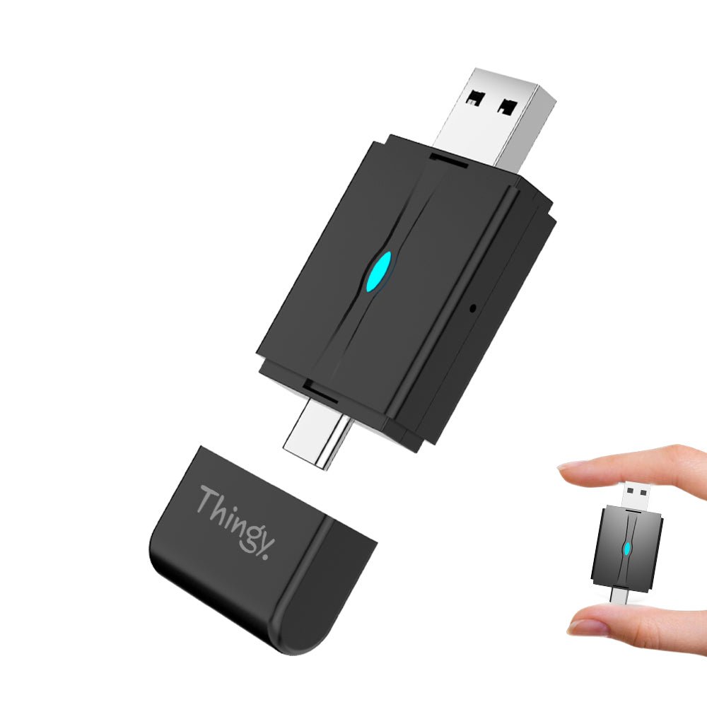 Thingy® 2 - in - 1 CarPlay Dongle USB - A & USB - C - Thingy