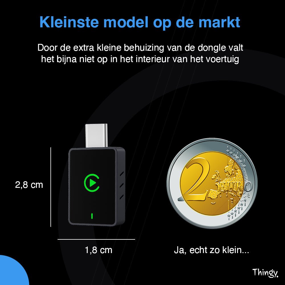 Thingy® USB - C 2 - in - 1 CarPlay Dongle - Thingy