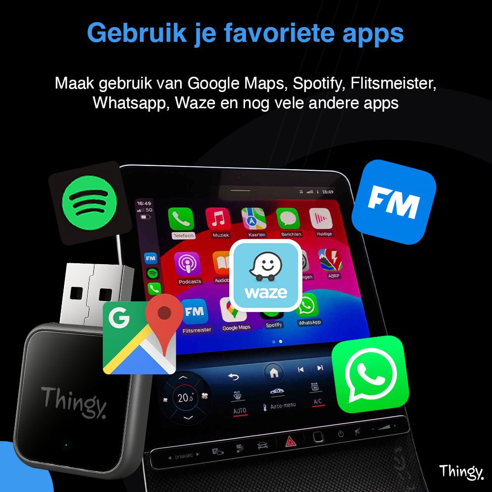 Thingy® 3 - in - 1 CarPlay Dongle - Thingy