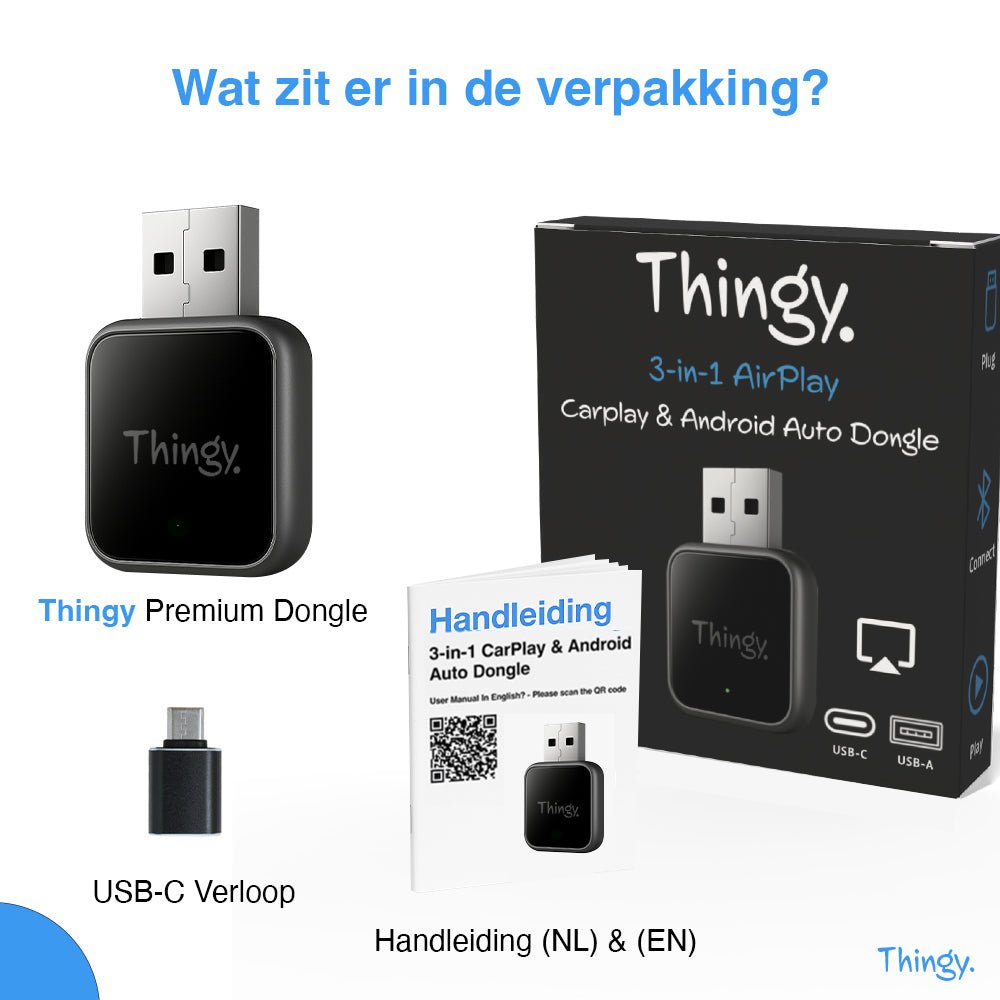Thingy® 3 - in - 1 CarPlay Dongle - Thingy