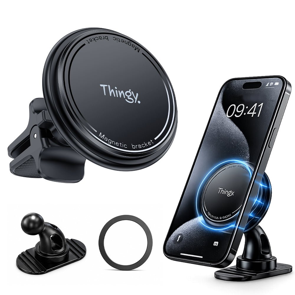 Telefoonhouder Auto | Ventilatie & Dashboard | Magnetisch | MagSafe Compatibel - Thingy