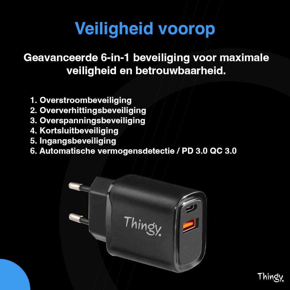 Thingy® 35W Snellader - Thingy
